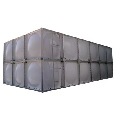 China Assembled Frp Composite Frp Panels Modular Moulded Water Tanks Fiberglass Sectional Grp Water Tank for sale