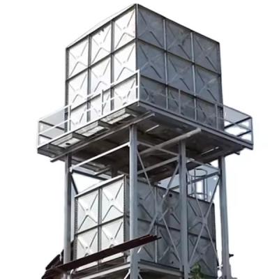 China Sectional Bolted Hot Dip Galvanized Carbon Steel Water Tank For Irrigation for sale