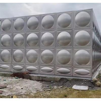 China Bolted Food Grade 304/316 Stainless Steel Sectional Water Tank Welded / Bolted Drinking Water Storage Tank for sale