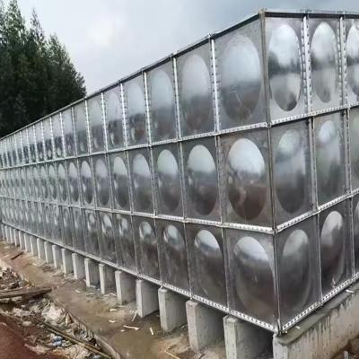 China Bolted Ss316 Stainless Sectional Steel Water Tanks 10000 Litre Modular Reinforced Food Grade for sale