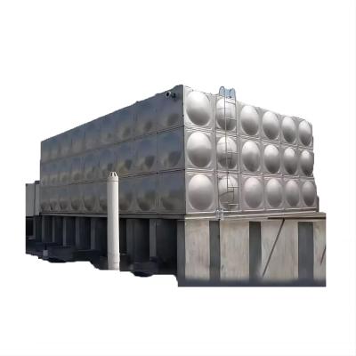 China Stainless Steel Tank For Water SS 304 316 500 2000 5000 Gallon Liter Pressed Steel Sectional Water Tank for sale