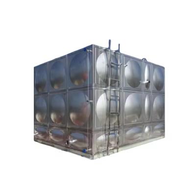 China Insulated Rectangular Modular Panel Water Tank Stainless Steel Water Tank For Drinking Water for sale