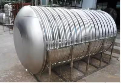 China Stainless Steel 304 316 Cylindrical Water Storage Tanks For 1000 Liter Portable for sale