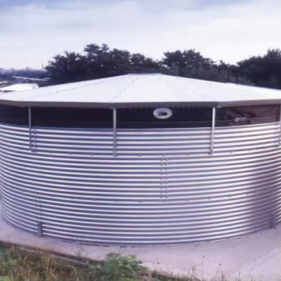 China 20000 Liter 300000 Liter 50000 Liter Water Corrugated Steel Tanks Hot Galvanized for sale