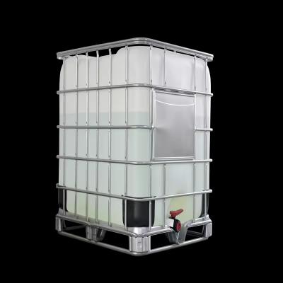 China Plastic PE Tote IBC Water Tank With Steel Cage 80L / 100L / 200L / 300L for sale