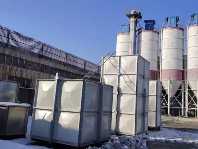 China 30000liters Sectional GRP FRP Fiberglass SMC Plastic Panel Water Reservoir Tank In Kenya for sale