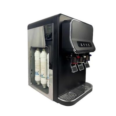 China Water Cooler Water Dispenser With Temp Control Bimetal Thermometer And ABS R134a/R600a Compressor Cooling for sale