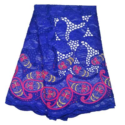 China Wholesale anti-static embroidery beautifical african bazin fabrics bazin robe riche bazin robe riche african for sale