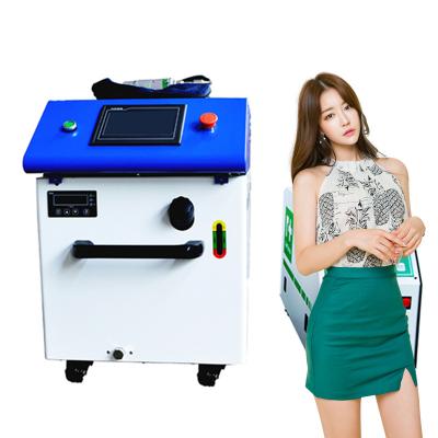 China Metal Stainless Steel Laser Welder Handheld Laser Welding Machine 1KW 1500W 2000W Fiber Handy Laser Welder MAX Qilin  kitchenware  stainless steel aluminium for sale