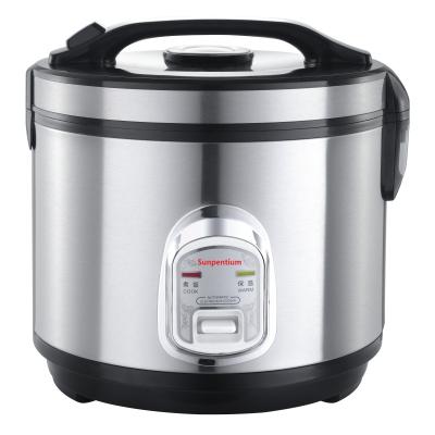 China 2021 Sale Top Cylinder Automatic Cooking Stainless Steel For Household Electric Appliance 1.8L/700W Rice Cooker for sale