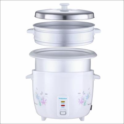 China Automatic Cooking Hot Selling Factory Wholesale Metal Drum Body Non Sticky Automatic Stainless Rice Cooker for sale