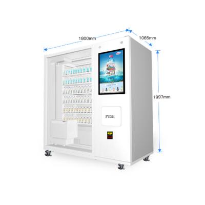 China 9Steps Android App Water Vending Machine For Drinks / Beverage / Wine / Bottles Water for sale