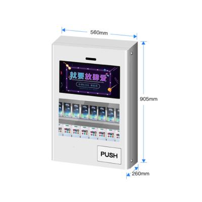 China 9steps app wall mounted sanitary napkin vending machine for sale