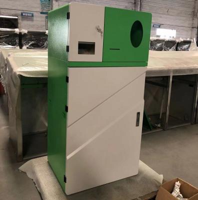 China Standalone Version Bottles Cans Recycling Intelligent Mintpass Waste Bin Vending Machine With CE Certificate for sale