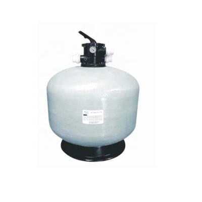 China Top Mounted Fiberglass 400MM Pool Quartz Fiberglass Sand Filter for sale