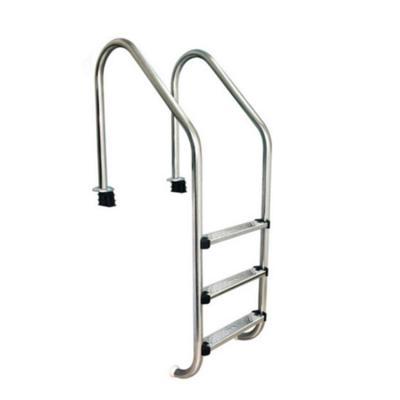 China Hot Selling Cheap Price Stainless Steel Swimming Pool Accessories Durable Stainless Steel SL Series Swimming Pool Ladder for sale