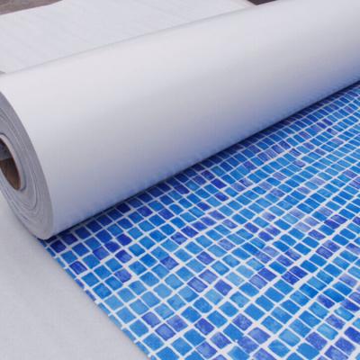 China High Quality Blue 1.5mm Eco-friendly Mosaic PVC Pool Liner For Vinyl Swimming Pool for sale