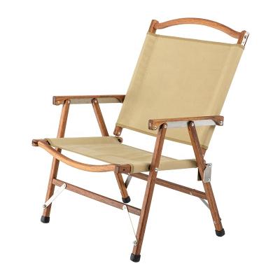 China Leisure Teak Beach Chair Lightweight Portable Outdoor Ultralight Foldable Picnic Chairs Garden Furniture For BBQ Party for sale