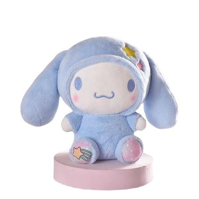 China Wholesale 25cm Anime Sanrio Plush Cinnamoroll Fashion Hugging Doll Rabbit Fur Anime Plush Doll Artificial Stuffed Doll For Gifts for sale