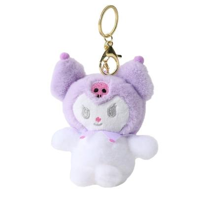 China ZG-Anime Plush Sanrio Mymelody Soft Plush Key Chain Doll Plushie Rest Kuromi Plush Keychains Christmas Gift Party Decor for sale