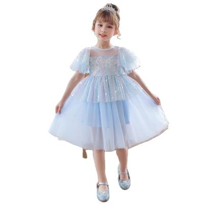 China 2021new Arrival Breathable Hot Sale Girls Lovely Festival Style Dress Bridesmaids Dress Kids Girl Dress for sale