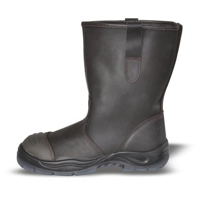 China Steel Toe High Quality pu/tpu outsole work safety boots produced by China safety shoes manufacturer for sale