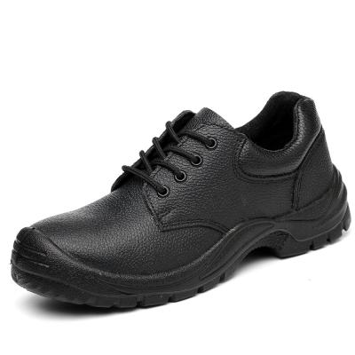 China Full Steel Toe Chile Market PU Genuine Leather Sole Safety Shoes With Steel Toe for sale