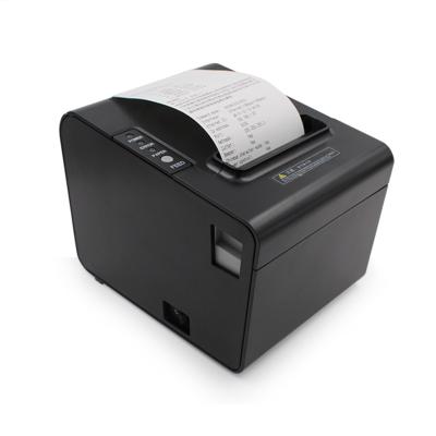 China 80mm black and white mini stock paper thermal receipt label printer pos barcode shipping printer for sale