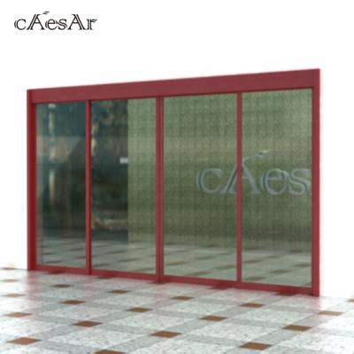 중국 Modern Canton Company Caesar el100 Double Sliding Automatic Smart Screen Door With 24v DC Motor 판매용