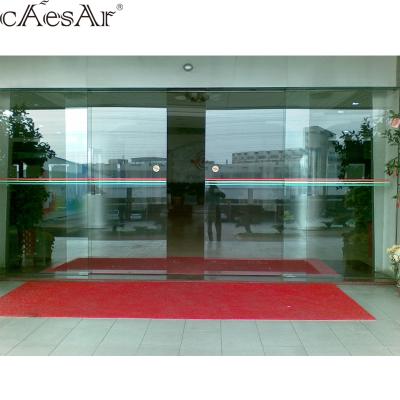 Κίνα Guangzhou Caesar EC200 300kg exterior automatic automatic frameless glass shop sliding doors with aluminum cover προς πώληση