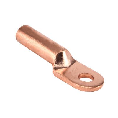 China Connect pure copper ENVI DT lugs of electrical power fittings end lug copper cable lug wire tin connecting terminal for sale