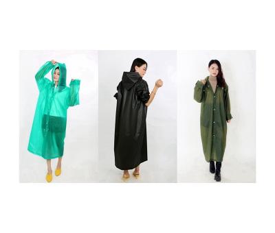 China Ambient Eva Women Rain Coat Modern High Quality Wholesale Raincoat for sale