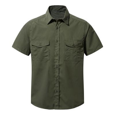 China High Quality Classic Men's Short Sleeve QUICK DRY Work Shirts for sale