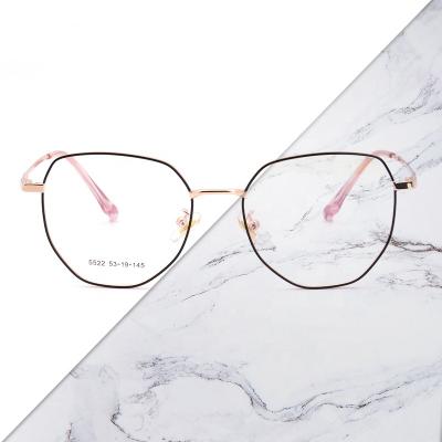 China 20 Years Experience Hot Cheap Metal Round Glasses Women Optical Frame Mens Prescription Glasses Eyeglasses Frames Clear Ladies Computer Eyewear for sale