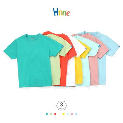 China QUICK DRY T-shirt summer boy and hot sale fashion 100% simply lovely 8 colors girls factory wholesale cotton children's clothing new for sale