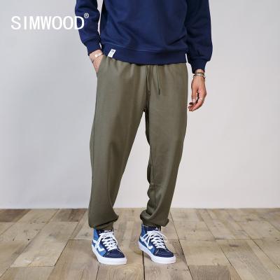 China Sustainable Simwood Sweatpants Men Sport Cheap Skinny Running Loose Cargo Pants Mens Jogger Pants Custom Logo OEM/ODM Unisex Custom for sale