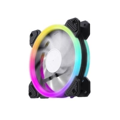 China Computer Case WellSunFAN Factory Price High Performance 12025 12LED Automatically Change Color Fan RGB for sale