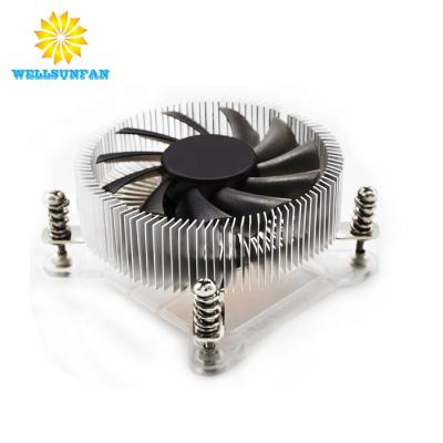 China Factory Computer Case WELLSUNFFAN Shezhen CPU Cooler For Computer Processors Heatsink With DC Cooler Fan for sale