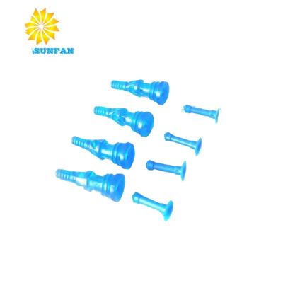 China WellSunFan Flat High Quality Green Color or Delux Fan Mount DC Fan Blue Rubber Screws for sale