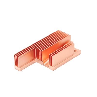 China High Heat Exchange Efficiency WellSunFan OEM ODM ODM Factory Customized High Power Dense CNC Teeth Extrusion Aluminum Profile Heatsink for sale