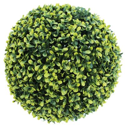 China Cheap PVC Yard Garden Deocration Decoration Boxwood Artificial Grass Ball for sale