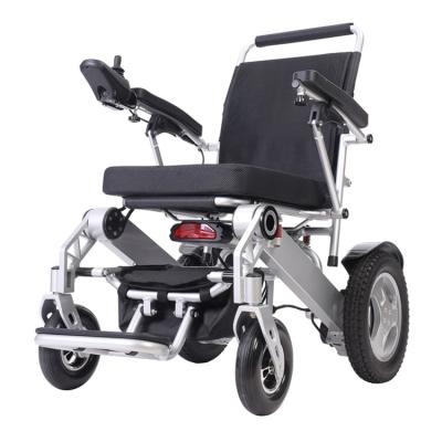 China China Factory Price Aluminum Alloy Folding Lightweight Electric Wheelchair Power Wheelchair For Disabled for sale