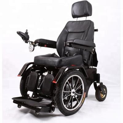 China Steel Frame Support Thru Electric Standing Wheelchair For Disabled for sale