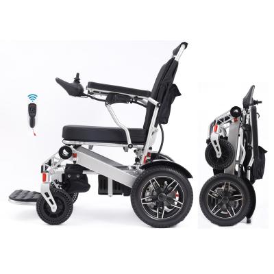 China Aluminum Alloy Hospital Medical Foldable Best Power Electric Wheelchair For Disabled for sale