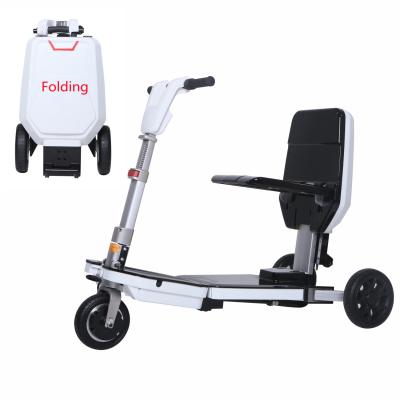 China New Fast Fold Adult 3 Wheel Mobility Portable Foldable Handicapped Electric Scooter for sale