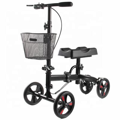 China Steerable Knee Brace Amazon Best Seller Economy Knee Walker Scooter With Basket for sale