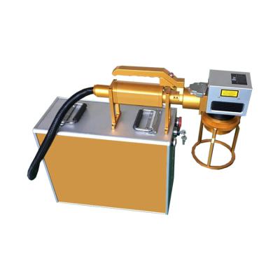 China Laser Marking Portable Handheld 20/30W Fiber Laser Marking Machine Wisely Used For heavy product not easy moving / Metal / Part of non-metal for sale