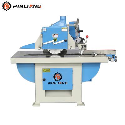 China VERTICAL Laser Guide Strip Rip Saw Straight Line Wood Rip Saw for sale