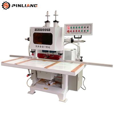 China Factory Woodworking Door Keyhole Mortising Machine 2 Heads Automatic Door Keyhole Drilling And Milling Machine for sale