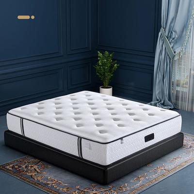 China High Quality Massage Product Soft Customized Natural Latex Queen King Size Hotel Memory Foam Bed Mattress for sale